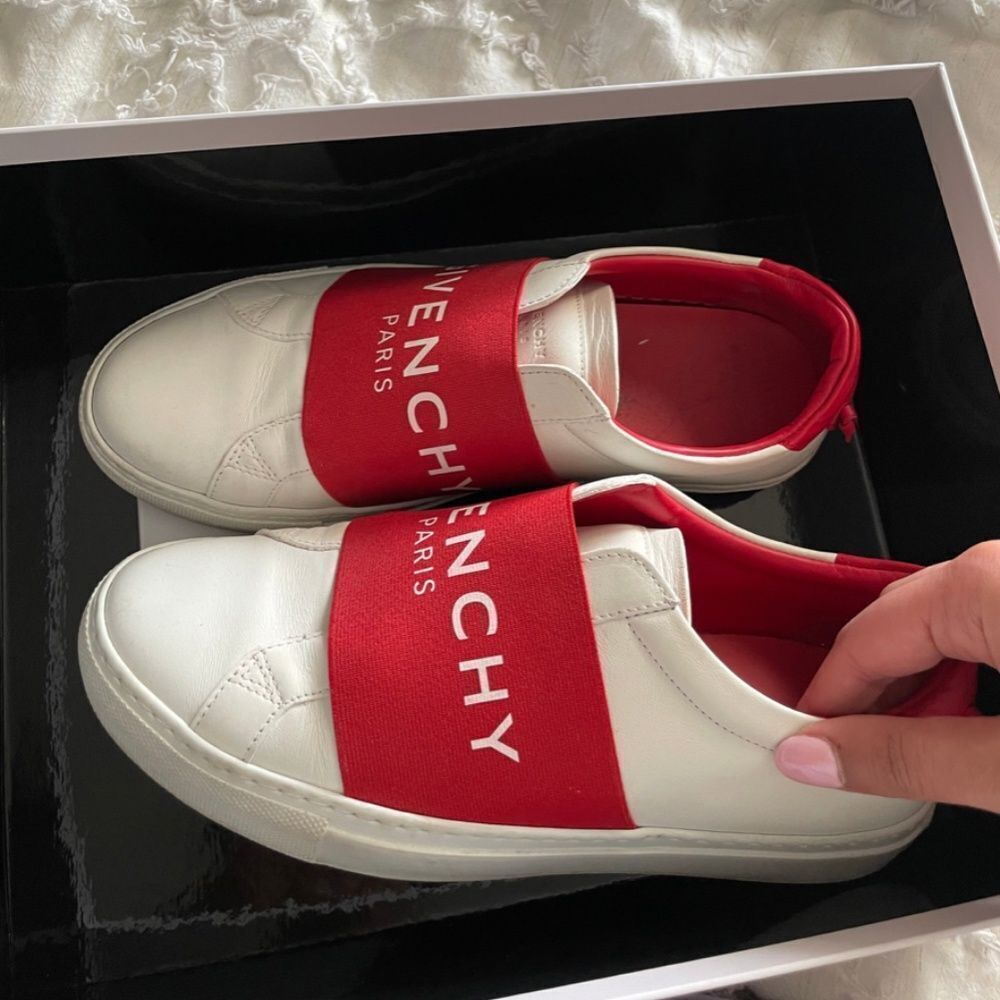 Givenchy city court logo slip on sneaker